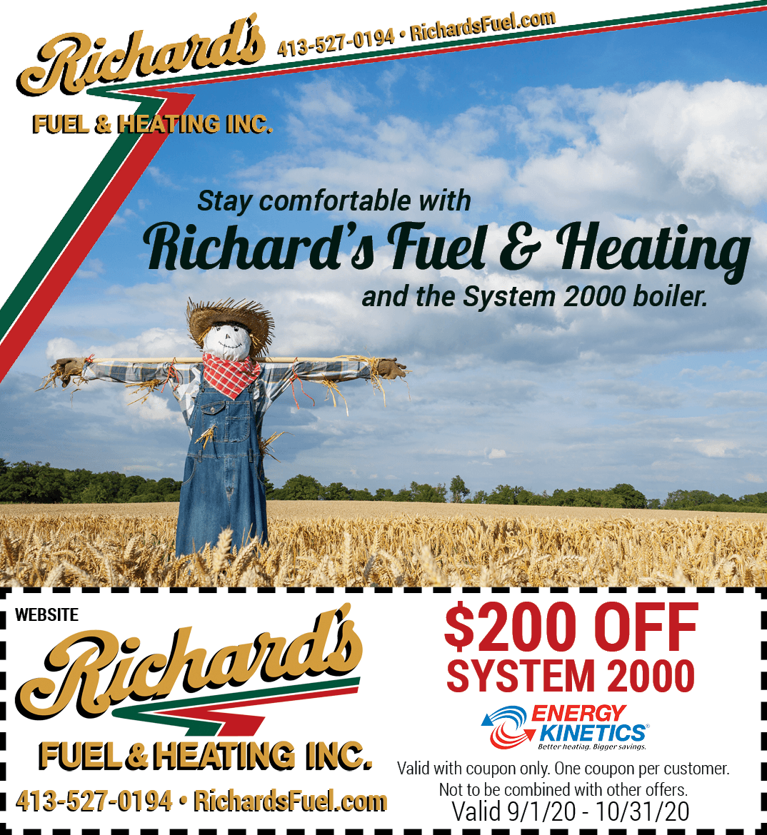 Coupons Richard's Fuel & Heating Inc.