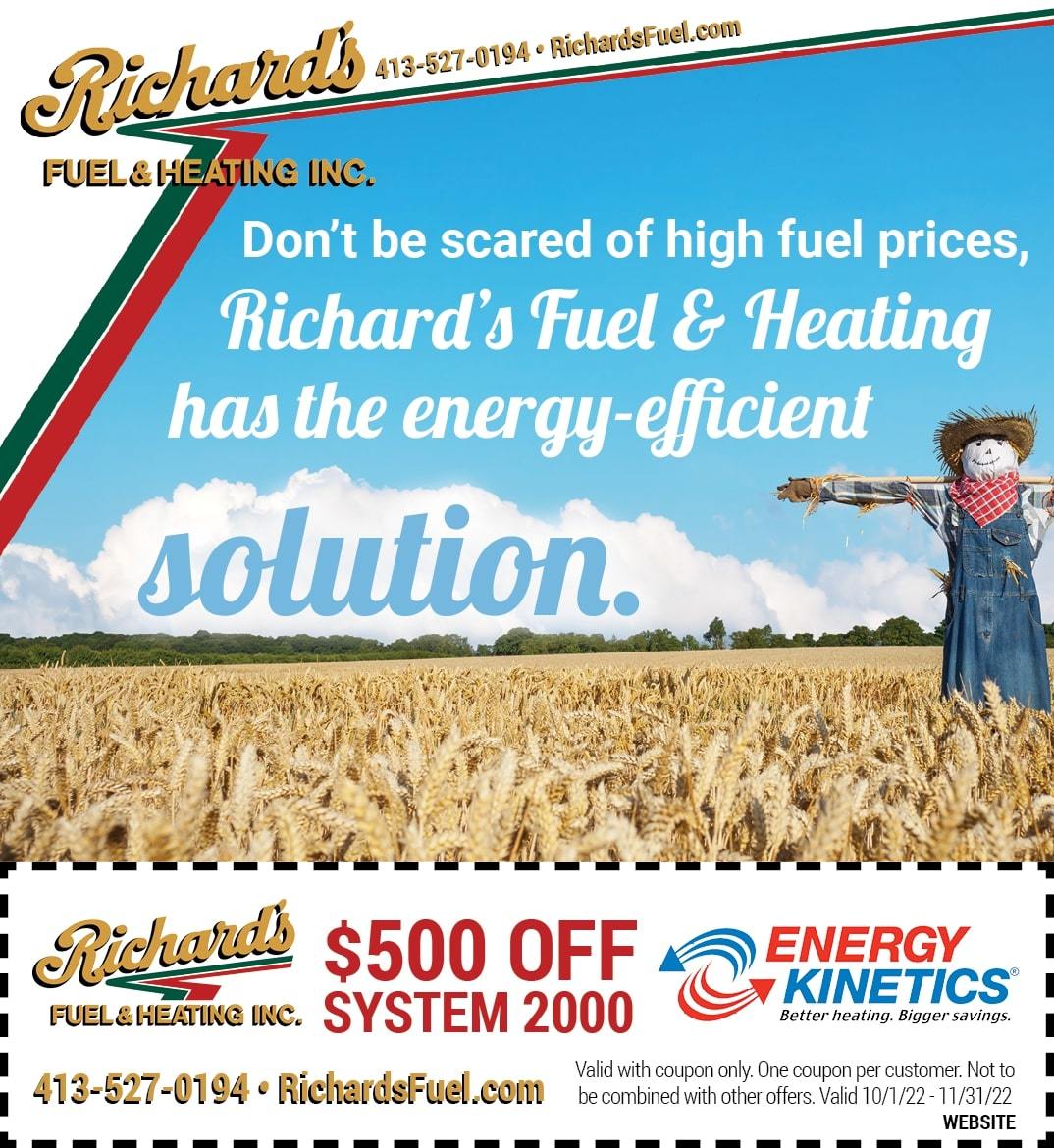 Coupons Richard's Fuel & Heating Inc.